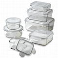 glass storage food container