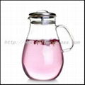 glass beverage jug 4