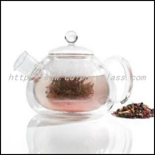 glass double wall teapot 2