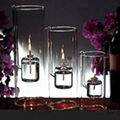 glass candle holder