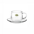 glass tea cup  set