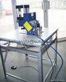 curtain grommet attaching machine