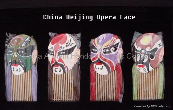 Beijing Opera Face craft Healthful Hair Comb YG001
