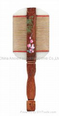 China Ancient Bamboo Hairbrush Kame Handle Healthful Craft Hair Brush Comb YG025