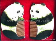 China Panda Craft Key Chain Comb YG026