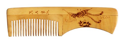 China Mountain Landscape Healthful Craft Hair Comb YG020 4