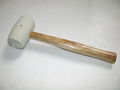 Natural White Rubber Hammer