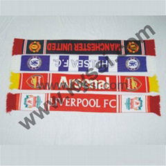 Club Printed Football Scarf