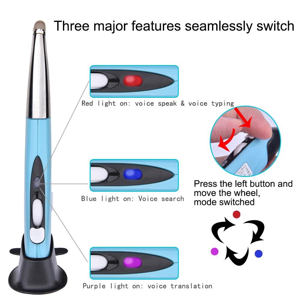  Fourth version voice pen mouse with touch end 2.4G teacher mouse 5