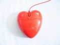 Heart shaped optical mouse 