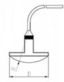 1-3 composited high-frequency broadband spherical crown transducer 2