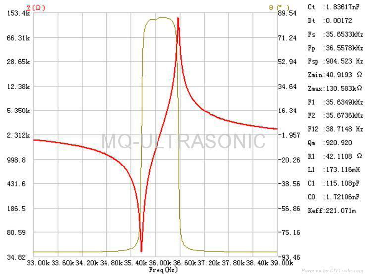 ultrasonic welding transducer MQ-2525D-35H 2