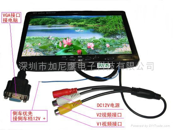 car LCD monitor  2