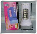 Freeshipping CASIBAO Rechargeable Portable High Brightness 15 LED Lamp flashligh 4