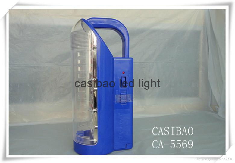 Free shipping CASIBAO 52SMD rechargeable portable brightness emergency led flash 3