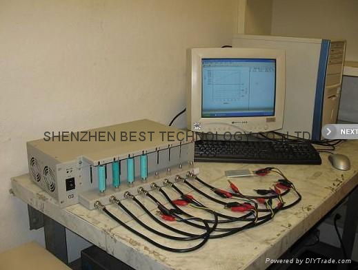 8-Channels-Battery-Analyzer (0.002-1mA, up to 5V)