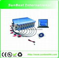 Battery-Analyzer-8-Channels(6-3000mA, up to 5V) with-Movable-Rack