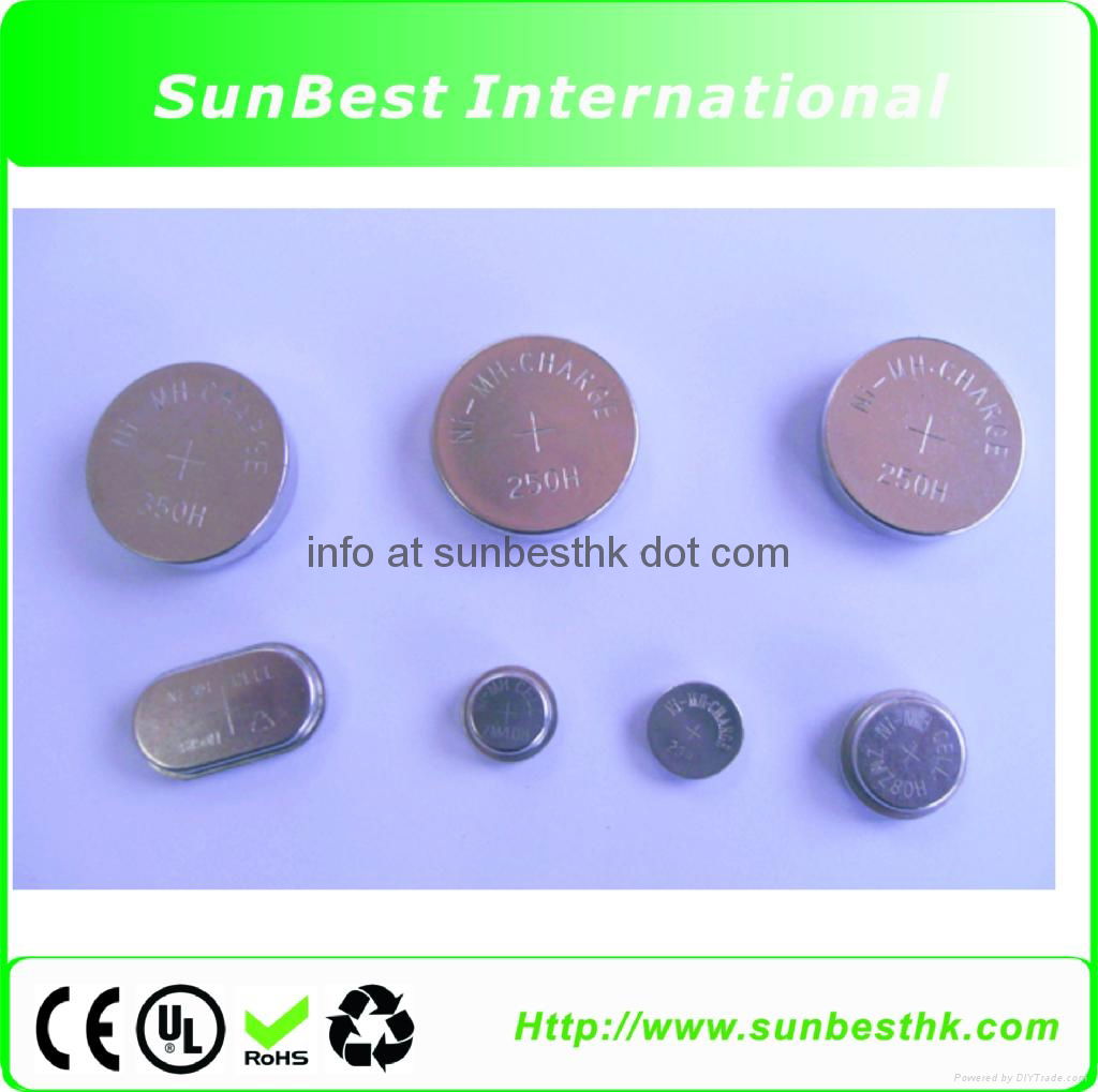 Ni-MH Button-Cell-Rechargeable-Batteries