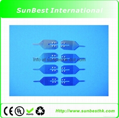 Button Battery Nickel Tabs 