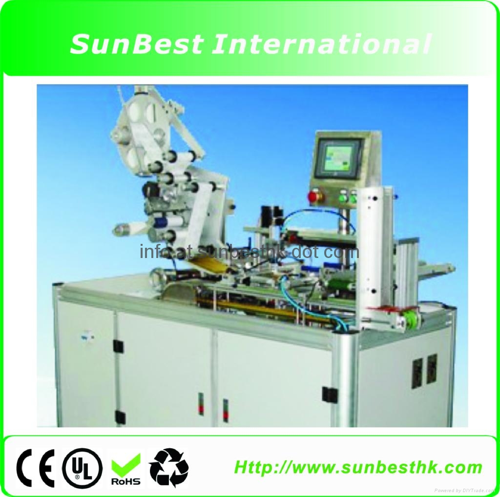 Four Sides Automatic Label Machine For Mobile Battery 2