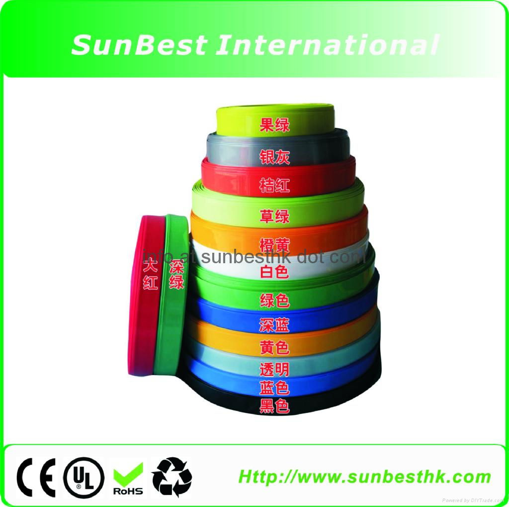 Environmental Protection PVC Heat Shrinkable Tubes 2