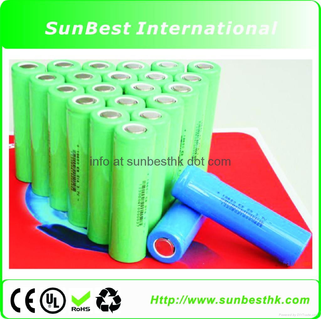 2200MAH Li-ion Cylindrical Batteries 18650 Cell 2