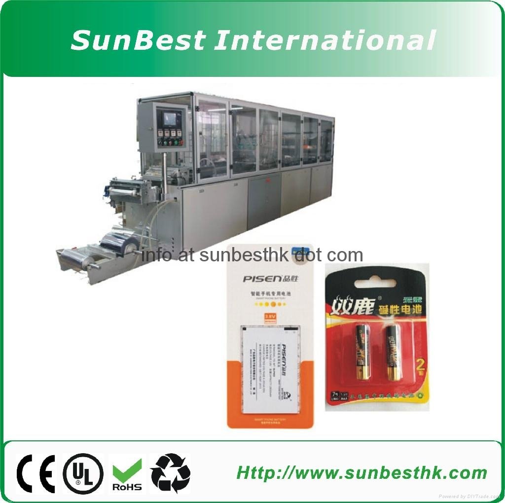 Automatic-Battery-Paper-Plastic Packing Machine BEST-800-Paper-And-Plastic-Pack