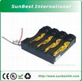  Li-Ion-18650-Battery-Holder-(1S4P) With 2.6