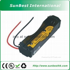 Li-Ion 18650 Battery Holder 1S1P With 2.6
