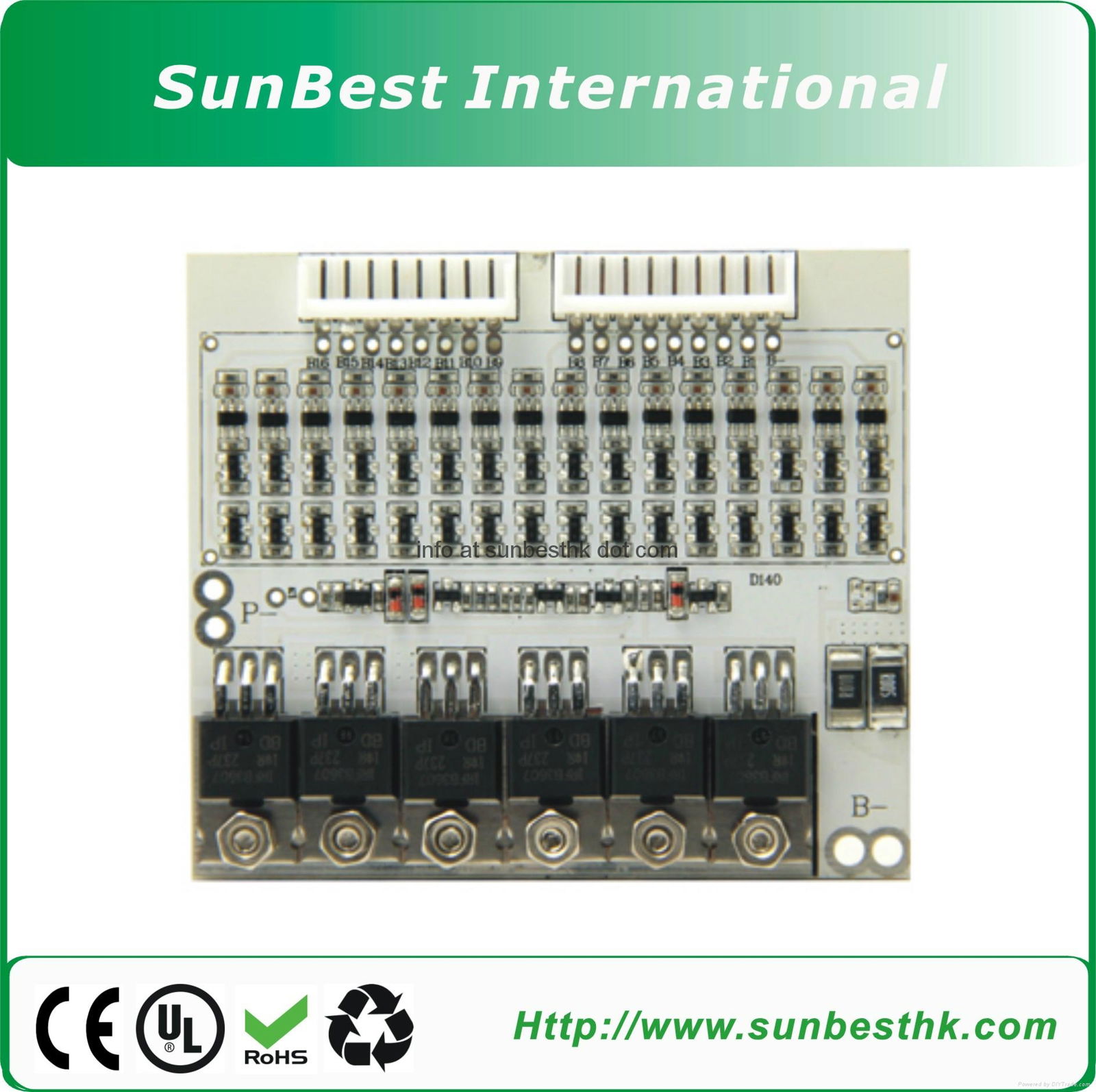 Battery Management System(BMS) with SMBus 6S 22.2V Li-ion and Li-Polymer Battery 4