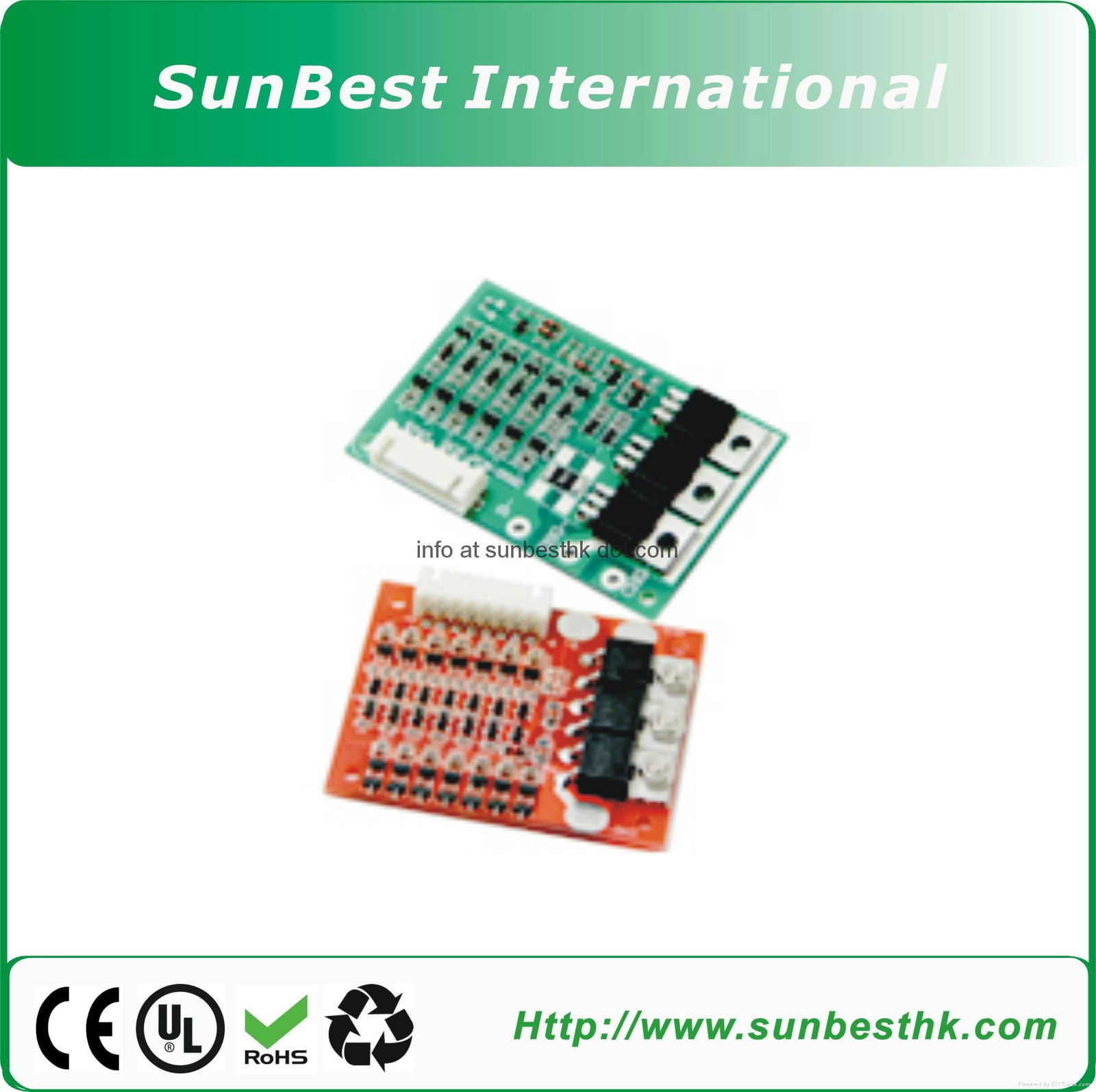 Protection Circuit Board (PCB) for 25.9V 7S  Li-ion and Li-Polymer Battery