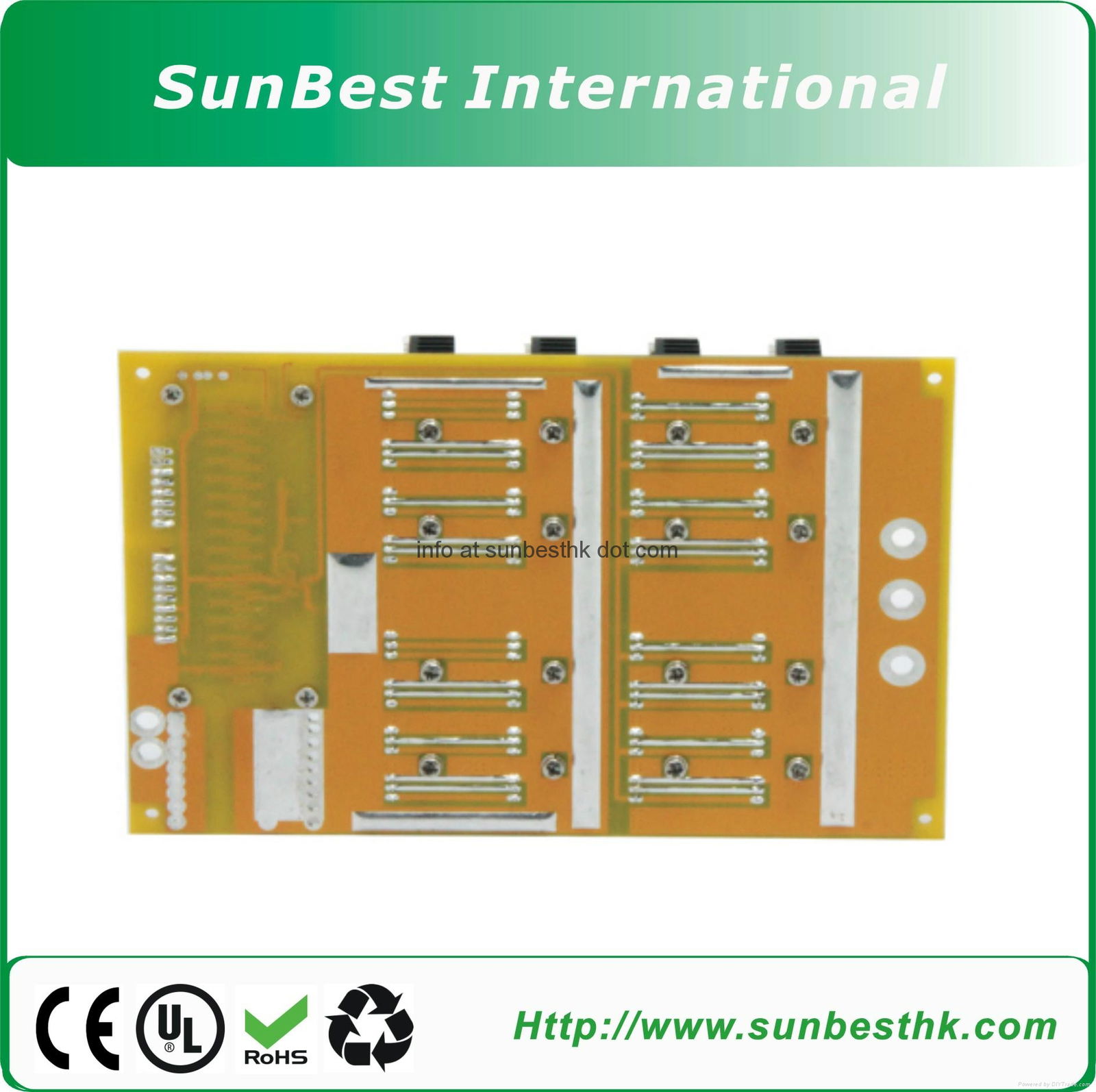 Protection Circuit Module (PCM) for 29.6V 8S Liion and LiPolymer