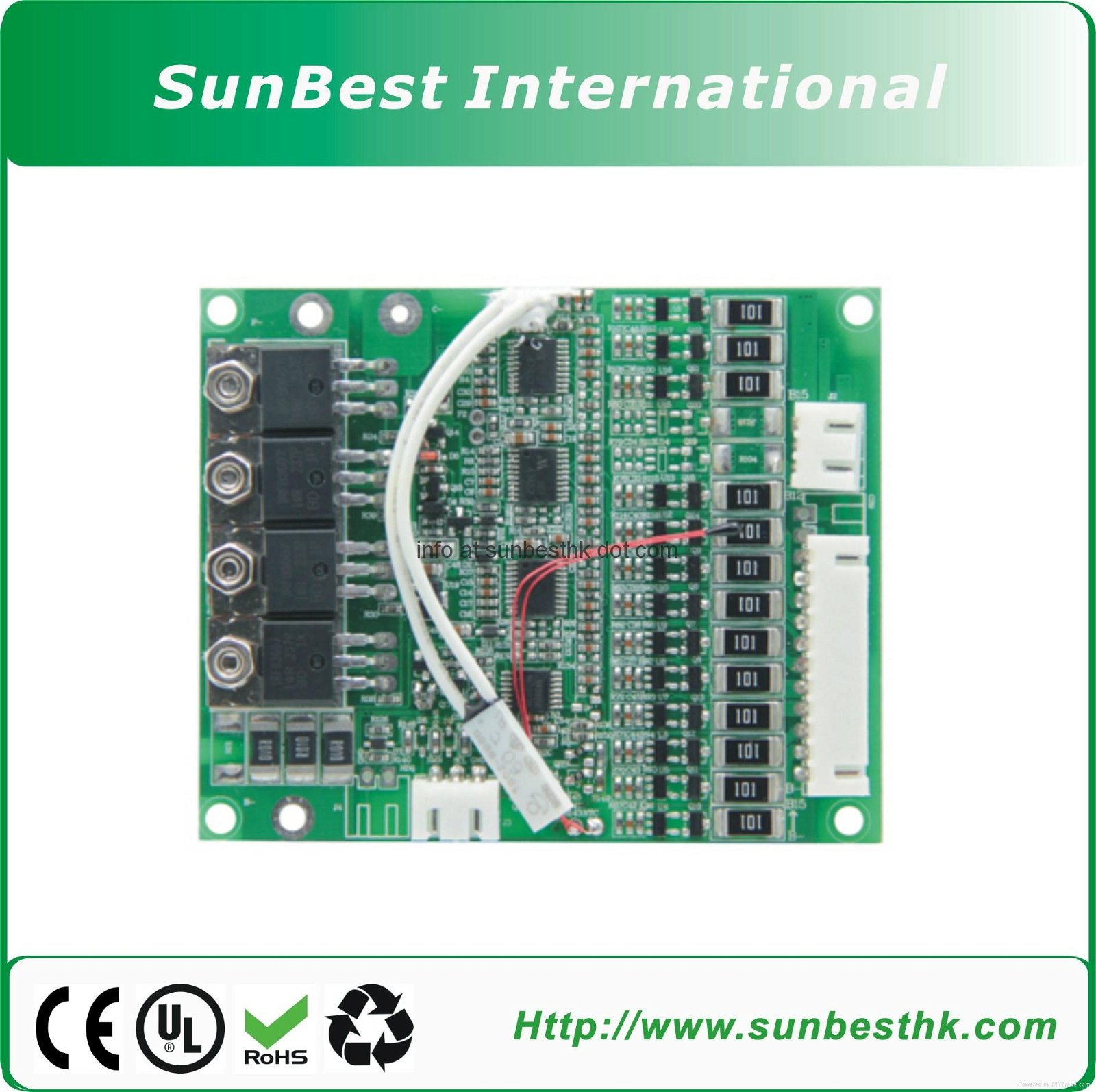 Protection Circuit Board (PCM) for 33.3V 9S Li-ion and Li-Polymer Battery 4