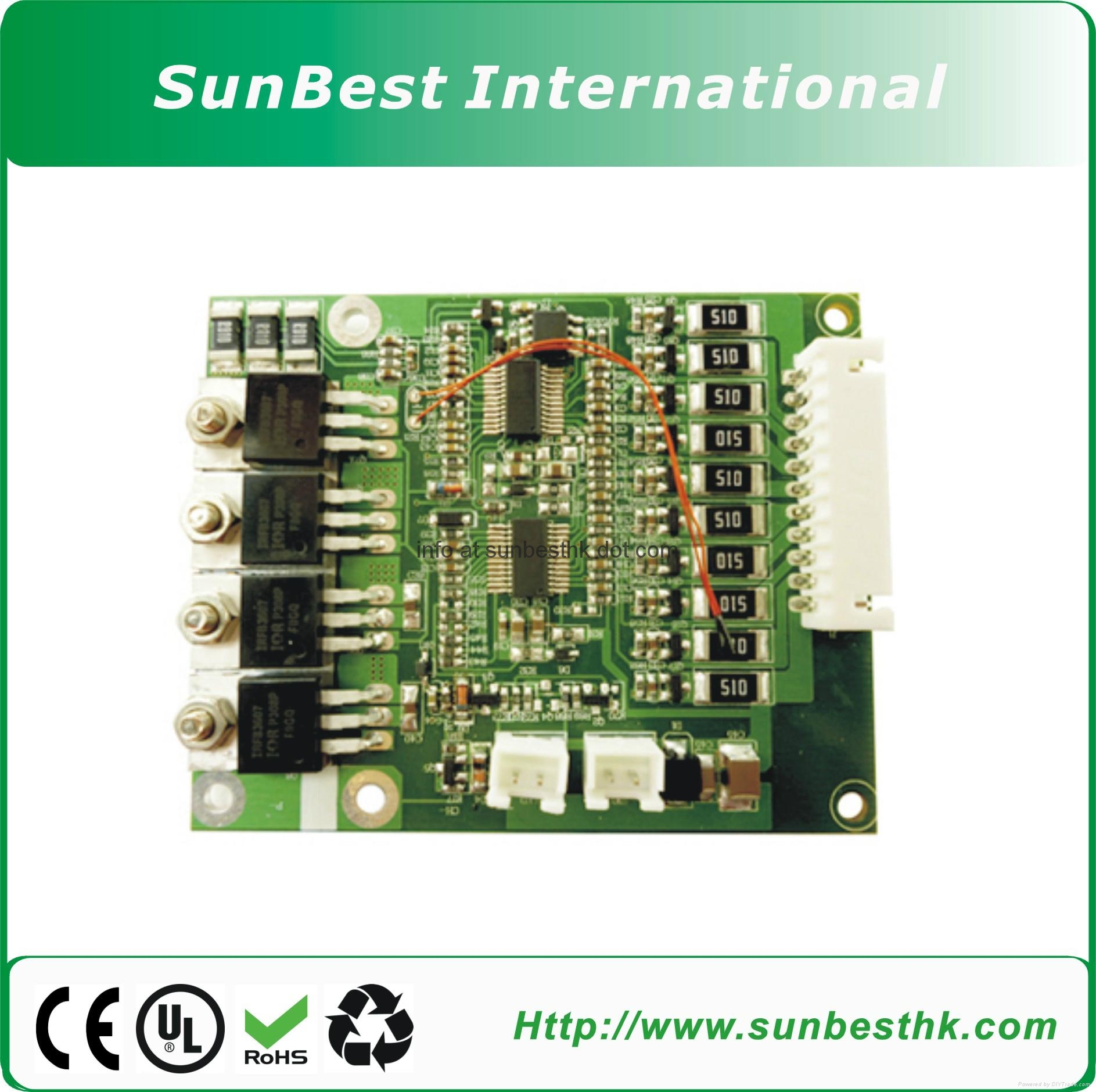 Protection Circuit Board (PCB) for 37V 10S Li-ion and Li-Polymer Battery