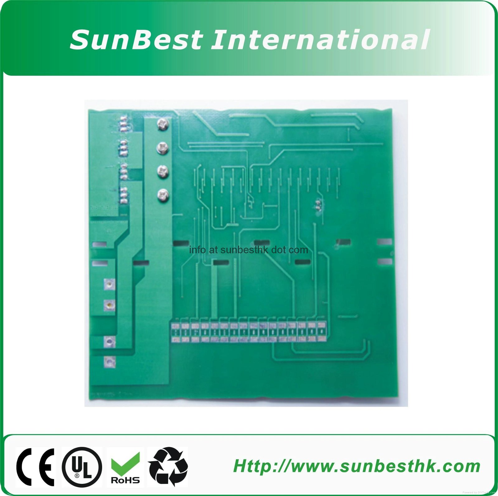  Protection Circuit Board (PCB) for 40.7V 11S Li-ion and Li-Polymer Battery 2