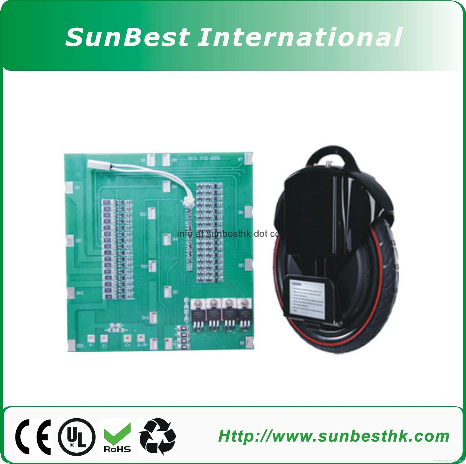  Protection Circuit Board (PCB) for 40.7V 11S Li-ion and Li-Polymer Battery 4