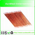 20 PCS Red Copper Electrode (Φ3mm* 80mm Length) For Spot Welder Machine