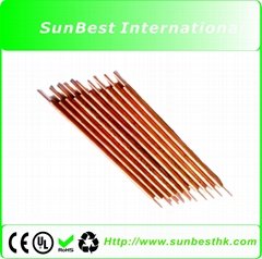 10 PCS Red Copper Electrode (Φ3mm* 80mm Length) For Battery Spot Welder