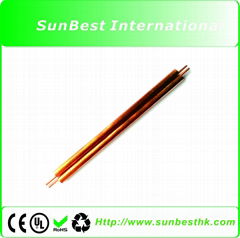 2 PCS Red Copper Electrode (Φ6mm* 150mm Length) For Battery Spot Welder