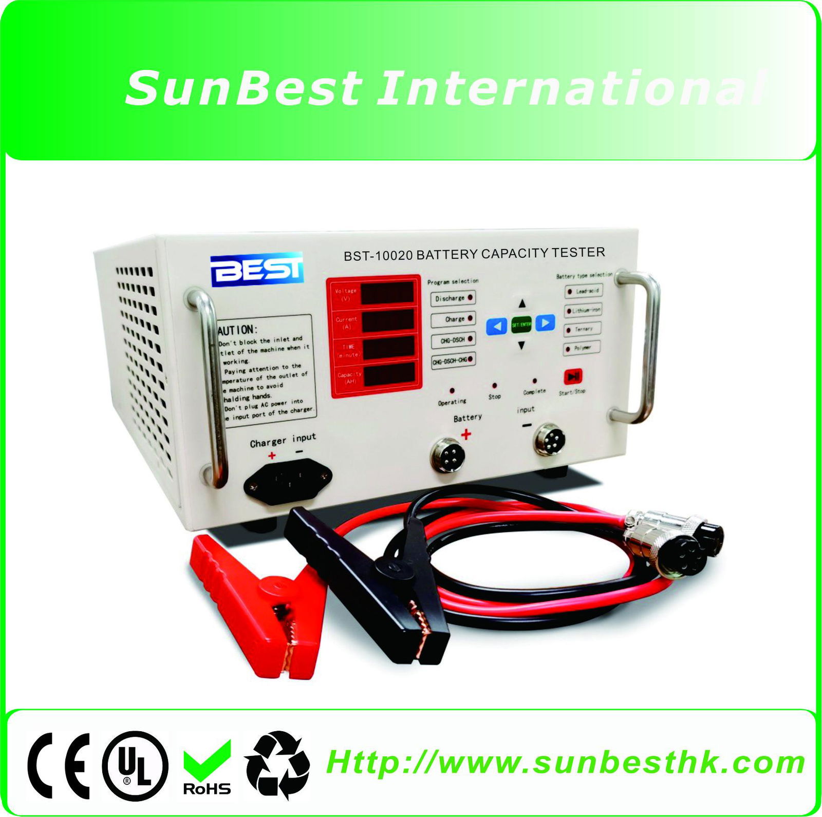 Multi-Function Lithium Battery Pack Capacity Tester BST-10020