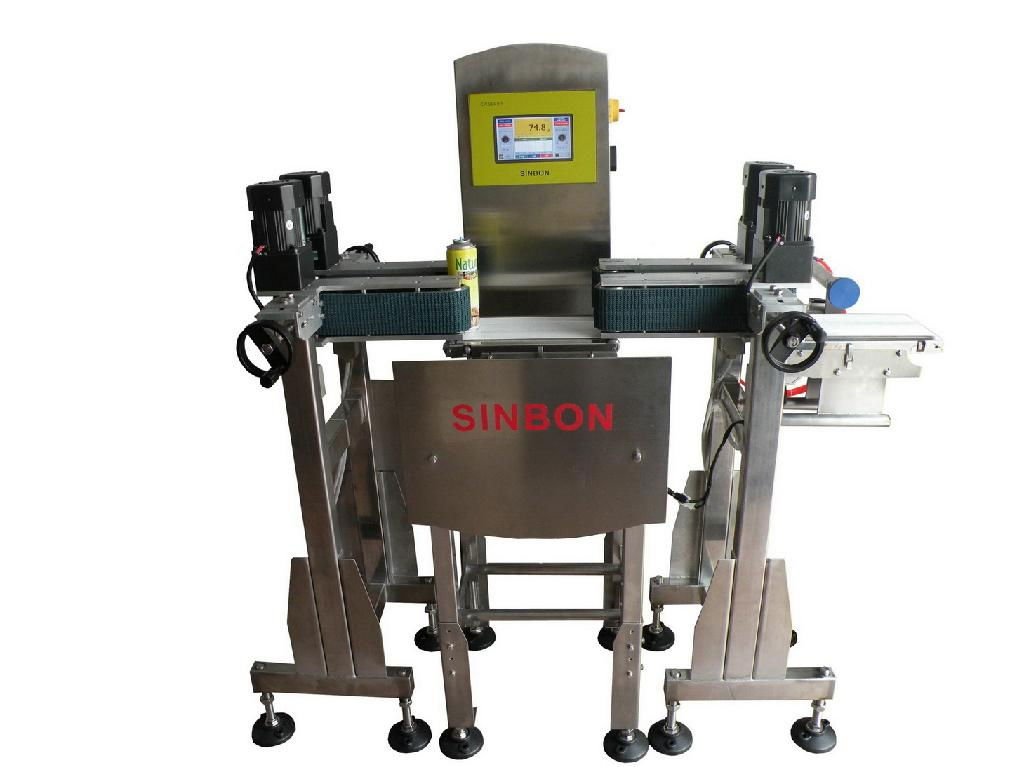 Check Weigher + Bottle Nipping Machine