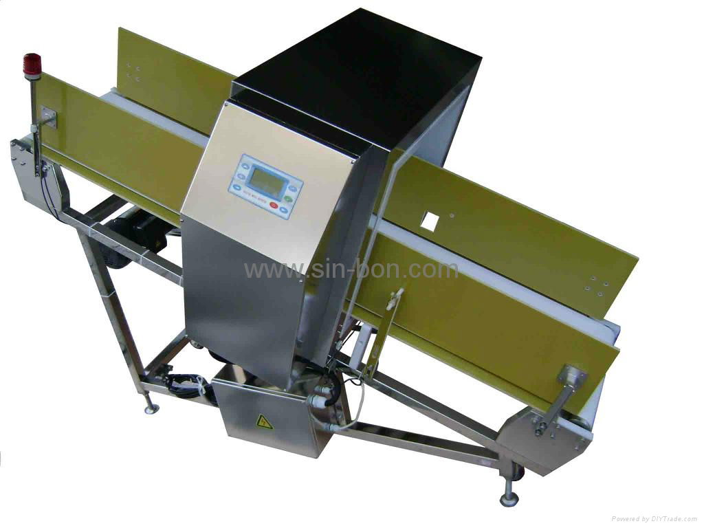 Inclined Conveyor Metal Detector