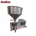 Auto sauce cream honey filling machine 2