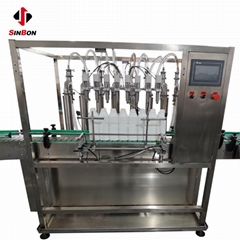 Auto 4/6/8 Heads Servo Piston Pump Filling Machine (Hot Product - 1*)