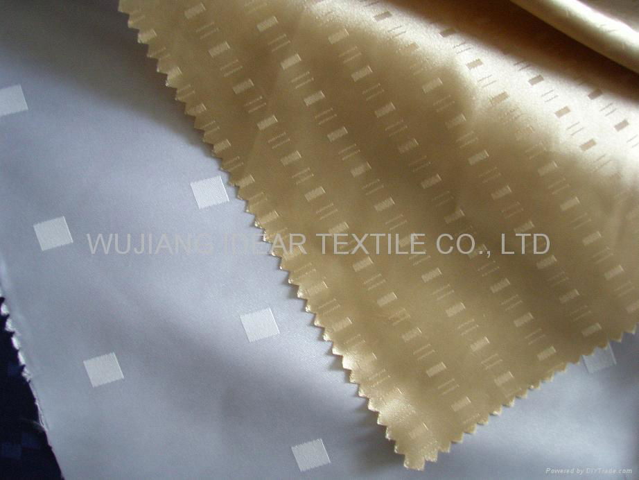 Polyester Jacquard Satin