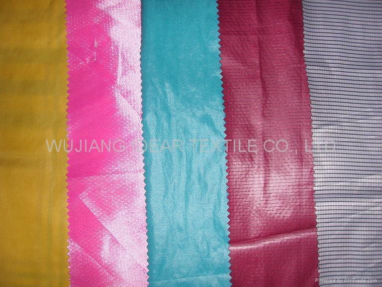 Nylon Polyester Down Wear Fabric 