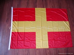 Spun Polyester Flag Fabric 