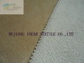 Imitation Wool Knitted Fabric Bonded Warp Suede