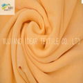 50D+50Dx75D Dyed Ployester Satin Peach Skin  Fabric For Home Textile