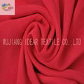 50D+50Dx75D Dyed Ployester Satin Peach Skin  Fabric For Home Textile 3